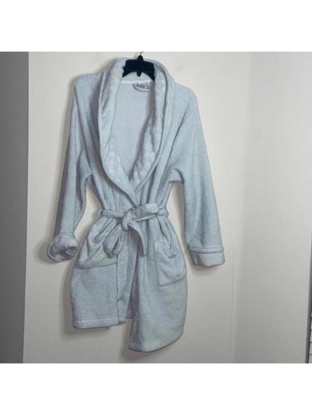 Sonoma Light Blue Ling Sleeve Robe House Robe Loungewear